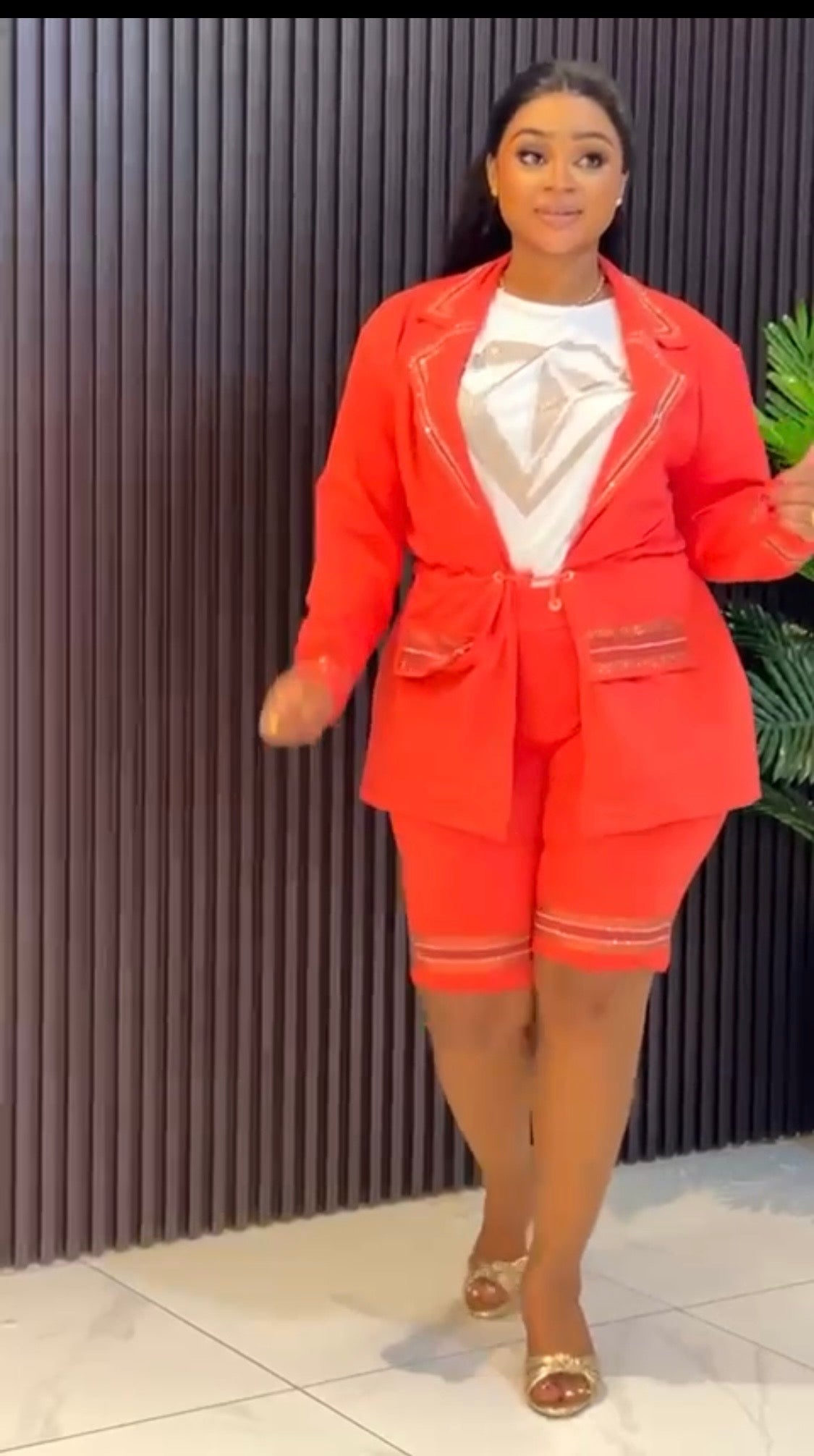 Short ,jacket and shirt