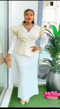 Skirt and blouse