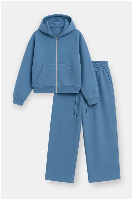 FLEECE ZIP UP AND SWEATPANTS SET VIMAS 90$