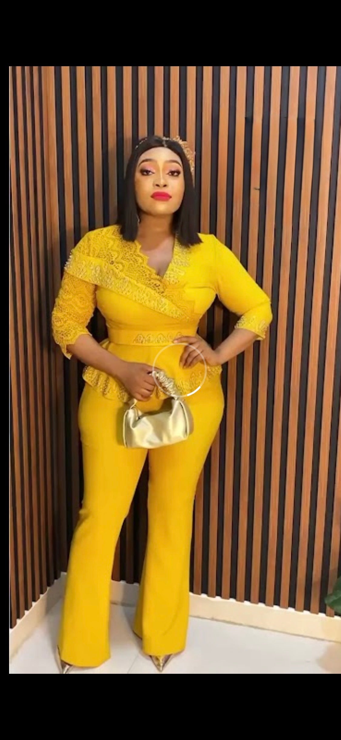 Beautiful set pant ,blouse and belt