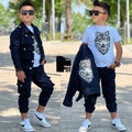 Jacket,pant and shirt boys sets